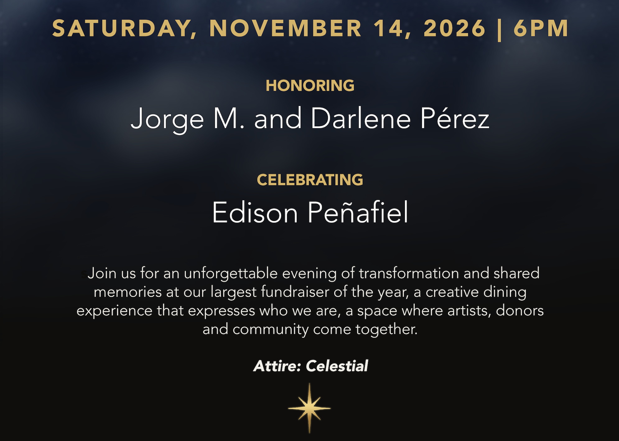 2026 Annual Benefit Dinner
