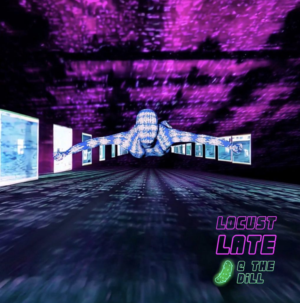 Locust Late @ The DiLL: AI and 3D for Film and Games Workshop with Alec Jerome. Performance by girl heaven.